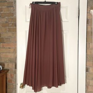 Maxi Flowy Skirt from Anthropology